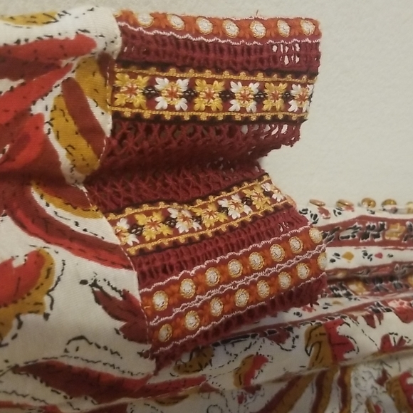 Soft Surroundings Plus Linen Blend Sugar Maple Tunic Top - Picture 5 of 7